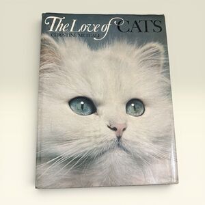 The Love of Cats Christine Metcalf 1973 Hardcover Vintage Feline Photography